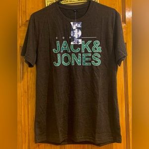 Men Shirt Size M by Jack & Jones in Brown -New